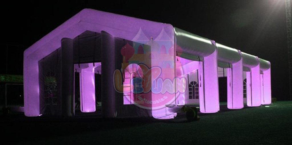 Led inflatable marquee