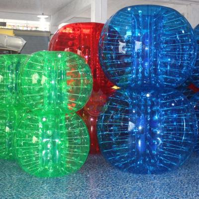 Boules de football bulle de pare-chocs gonflables corporels pour enfants et adultes